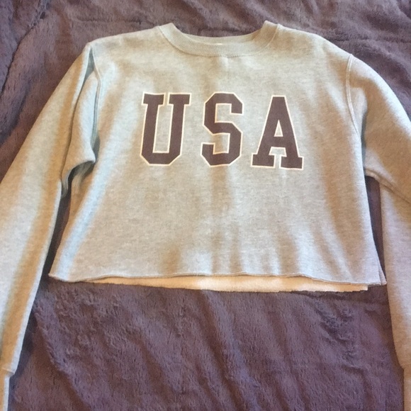 Cropped USA sweater - Picture 2 of 2